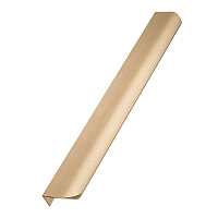 Ручка мебельная алюминиевая HEXA 256мм/290мм, светлое брашированное золото — купить оптом и в розницу в интернет магазине GTV-Meridian.